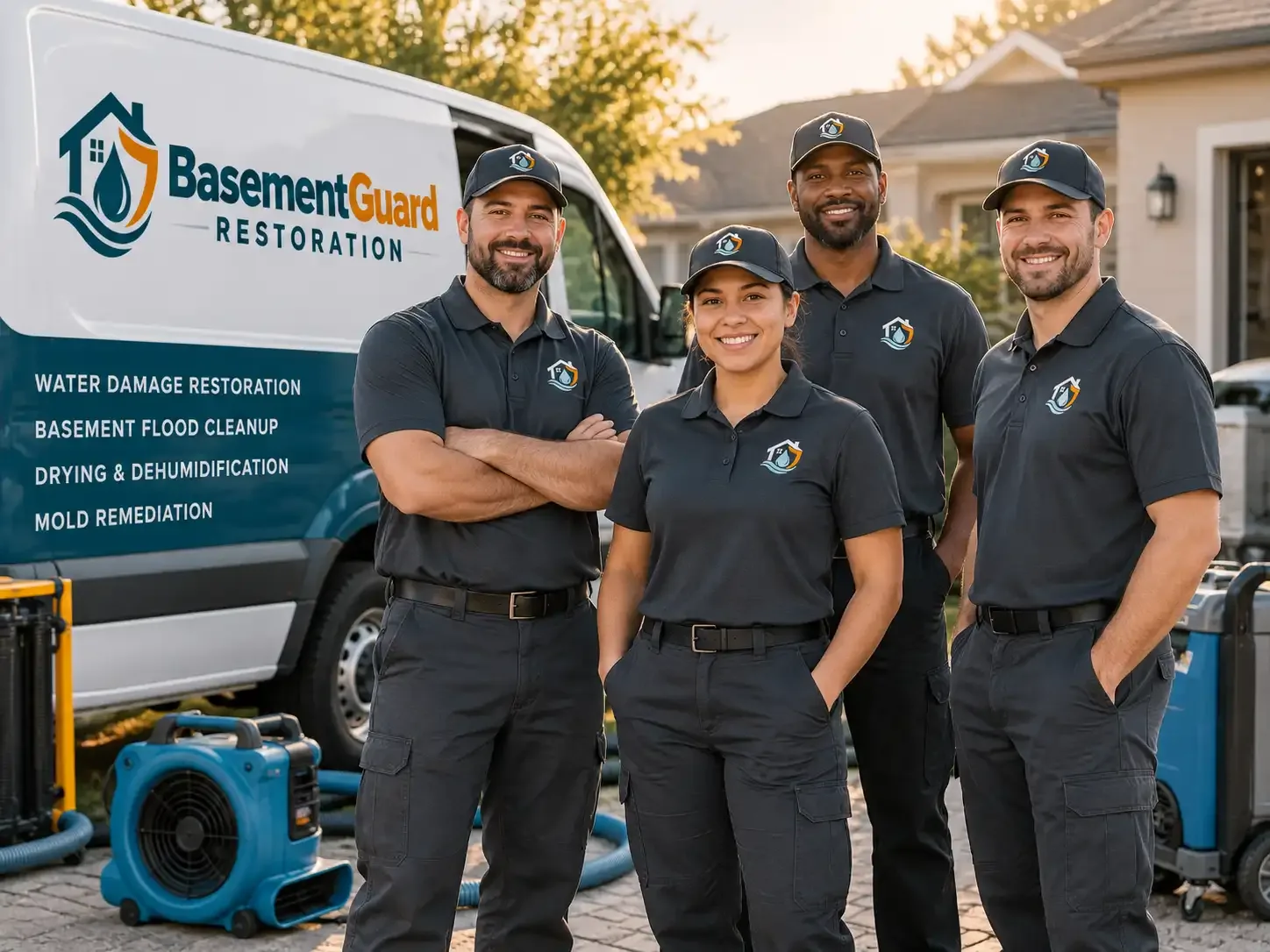 Basement Water Damage Restoration company in Russell, KS